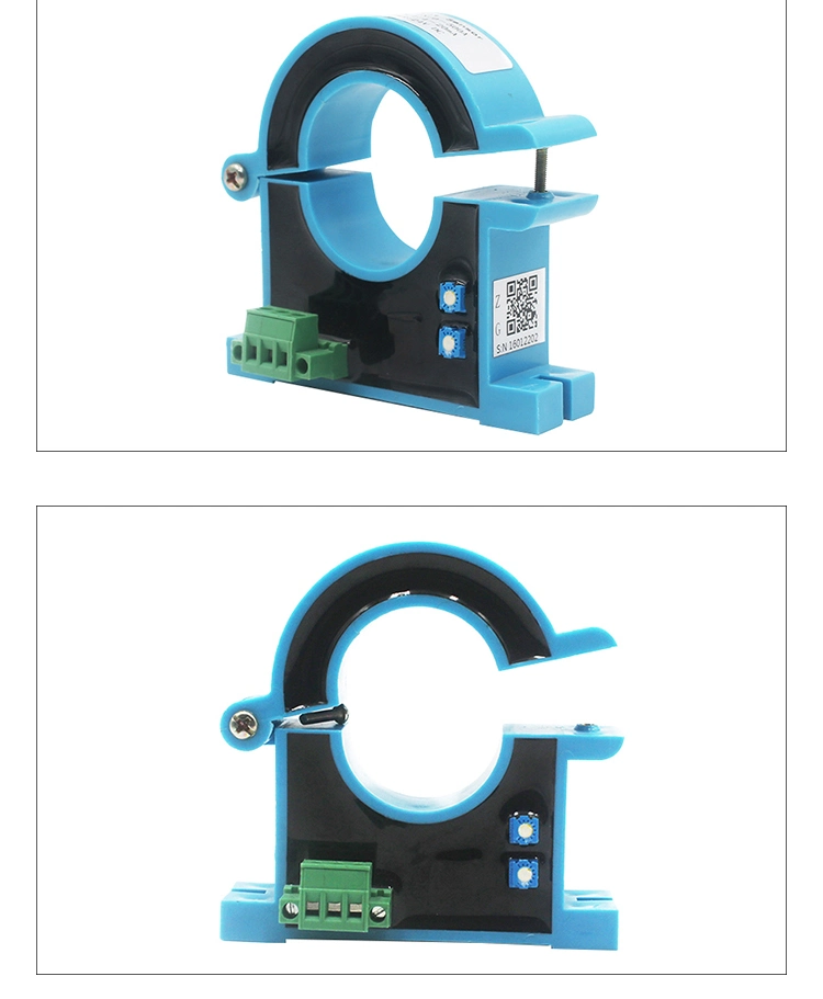 Split Core Hall Effect Sensor Miniature DC Current Sensor